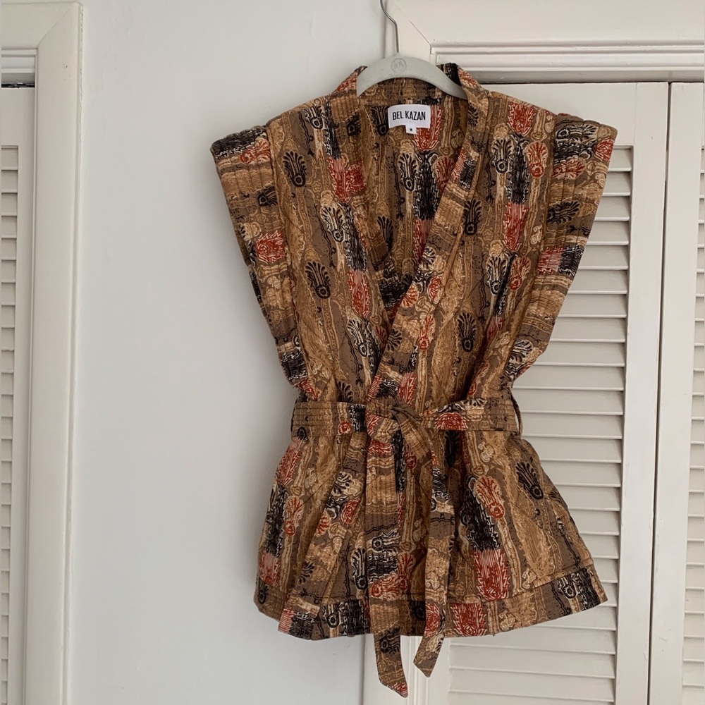 Bel Kazan Quilted Vest Jacket